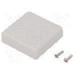 Carcasa ABS, 50mmx50mmx15mm, IP54, HAMMOND - 1551SGY