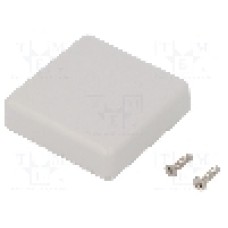 Carcasa ABS, 50mmx50mmx15mm, IP54, HAMMOND - 1551SGY