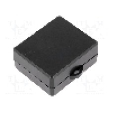 Carcasa ABS, 50mmx58mmx26mm, MASZCZYK - KM-90 BK