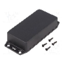 Carcasa ABS, 51mmx100mmx25mm, IP54, HAMMOND - 1591XXASFLBK