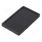 Carcasa ABS, 54mmx85mmx6mm, MASZCZYK - KM-45B/BK