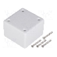 Carcasa ABS, 56mmx56mmx40mm, IP65, HAMMOND - 1594AWGY