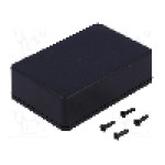 Carcasa ABS, 56mmx85mmx21mm, IP54, HAMMOND - 1591XXMSBK Carcasa ABS, 56mmx85mmx21mm, IP54, HAMMOND - 1591XXMSBK