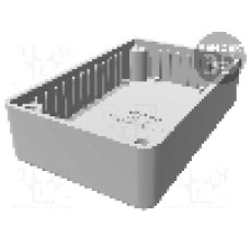 Carcasa ABS, 56mmx85mmx25mm, IP54, HAMMOND - 1591MSGY