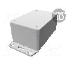 Carcasa ABS, 56mmx85mmx40mm, IP54, HAMMOND - 1591LF2GY