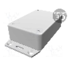 Carcasa ABS, 56mmx86mmx27mm, IP54, HAMMOND - 1591MF2BK