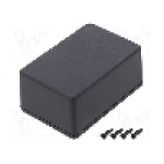 Carcasa ABS, 57mmx87mmx39mm, IP54, HAMMOND - 1591XXLSBK