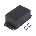 Carcasa ABS, 57mmx87mmx39mm, IP54, HAMMOND - 1591XXLSFLBK