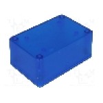 Carcasa ABS, 57mmx87mmx39mm, IP54, HAMMOND - 1591XXLTBU