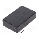 Carcasa ABS, 57mmx90mmx24mm, MASZCZYK - KM-26N BK Carcasa ABS, 57mmx90mmx24mm, MASZCZYK - KM-26N BK
