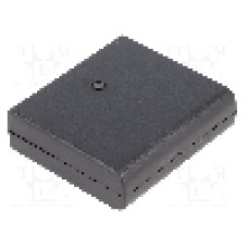 Carcasa ABS, 60mmx68mmx20mm, MASZCZYK - KM-19 BK