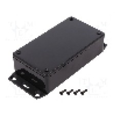 Carcasa ABS, 62mmx112mmx32mm, IP54, HAMMOND - 1591BF2BK