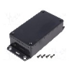 Carcasa ABS, 62mmx112mmx32mm, IP54, HAMMOND - 1591BF2SBK