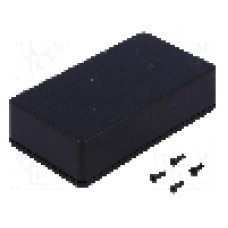Carcasa ABS, 63mmx113mmx31mm, IP54, HAMMOND - 1591XXBBK
