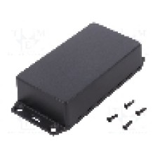 Carcasa ABS, 63mmx113mmx31mm, IP54, HAMMOND - 1591XXBSFLBK