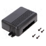 Carcasa ABS, 63mmx90mmx32mm, MASZCZYK - KM-54 BK