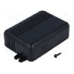 Carcasa ABS, 63mmx90mmx32mm, MASZCZYK - KM-54P BK Carcasa ABS, 63mmx90mmx32mm, MASZCZYK - KM-54P BK