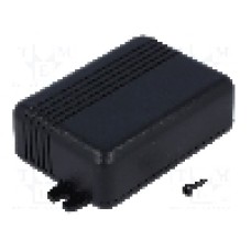 Carcasa ABS, 63mmx90mmx32mm, MASZCZYK - KM-54P BK