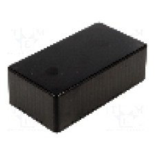 Carcasa ABS, 65mmx120mmx36mm, IP54, HAMMOND - 1591CBK