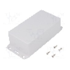 Carcasa ABS, 65mmx120mmx40mm, IP54, HAMMOND - 1591CFLGY