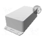 Carcasa ABS, 65mmx120mmx40mm, IP54, HAMMOND - 1591CSFLBK Carcasa ABS, 65mmx120mmx40mm, IP54, HAMMOND - 1591CSFLBK