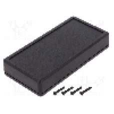 Carcasa ABS, 65mmx130mmx25mm, IP54, HAMMOND - 1599BBKCP