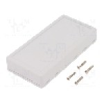 Carcasa ABS, 65mmx130mmx25mm, IP54, HAMMOND - 1599BGYCP Carcasa ABS, 65mmx130mmx25mm, IP54, HAMMOND - 1599BGYCP