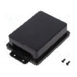 Carcasa ABS, 65mmx90mmx29mm, MASZCZYK - KM-29B/BK