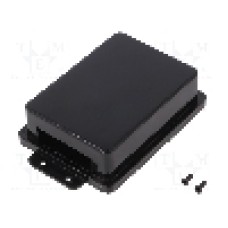 Carcasa ABS, 65mmx90mmx29mm, MASZCZYK - KM-29B/BK