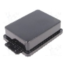 Carcasa ABS, 65mmx90mmx30mm, MASZCZYK - KM-29 BK