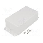 Carcasa ABS, 66mmx121mmx40mm, IP54, HAMMOND - 1591XXCFLGY