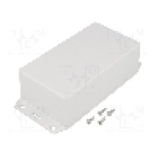 Carcasa ABS, 66mmx121mmx40mm, IP54, HAMMOND - 1591XXCFLGY