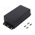 Carcasa ABS, 66mmx121mmx40mm, IP54, HAMMOND - 1591XXCSFLBK Carcasa ABS, 66mmx121mmx40mm, IP54, HAMMOND - 1591XXCSFLBK