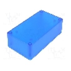 Carcasa ABS, 66mmx121mmx40mm, IP54, HAMMOND - 1591XXCTBU