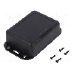 Carcasa ABS, 68mmx88mmx31mm, MASZCZYK - KM-79B BK Carcasa ABS, 68mmx88mmx31mm, MASZCZYK - KM-79B BK