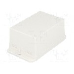 Carcasa ABS, 70.6mmx105mmx50.5mm, GAINTA - NUB1057050WH