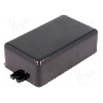 Carcasa ABS, 70mmx119mmx40mm, MASZCZYK - KM-55A BK