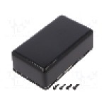 Carcasa ABS, 70mmx120mmx40mm, IP55, MASZCZYK - KM-55/BK Carcasa ABS, 70mmx120mmx40mm, IP55, MASZCZYK - KM-55/BK