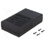 Carcasa ABS, 73.5mmx118mmx29mm, MASZCZYK - KM-33 BK Carcasa ABS, 73.5mmx118mmx29mm, MASZCZYK - KM-33 BK