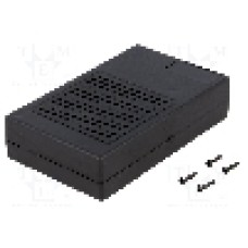 Carcasa ABS, 73.5mmx118mmx29mm, MASZCZYK - KM-33 BK