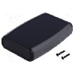 Carcasa ABS, 79mmx111mmx24mm, HAMMOND - 1553BBK Carcasa ABS, 79mmx111mmx24mm, HAMMOND - 1553BBK