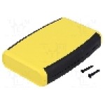 Carcasa ABS, 79mmx117mmx24mm, HAMMOND - 1553BYLBK Carcasa ABS, 79mmx117mmx24mm, HAMMOND - 1553BYLBK