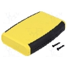 Carcasa ABS, 79mmx117mmx24mm, HAMMOND - 1553BYLBK Carcasa ABS, 79mmx117mmx24mm, HAMMOND - 1553BYLBK
