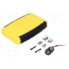 Carcasa ABS, 79mmx117mmx24mm, HAMMOND - 1553BYLBKBAT