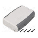 Carcasa ABS, 79mmx117mmx32mm, IP65, HAMMOND - 1553WCGY