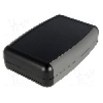 Carcasa ABS, 79mmx117mmx33mm, HAMMOND - 1553CBKBAT