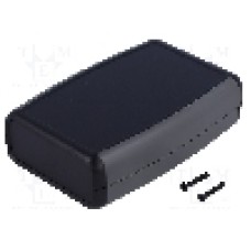 Carcasa ABS, 79mmx117mmx33mm, HAMMOND - HM-1553CBK