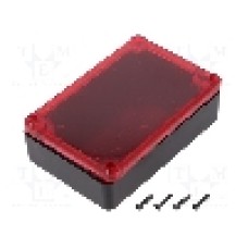 Carcasa ABS, 80mmx120mmx36mm, MASZCZYK - KM-76BKTRR