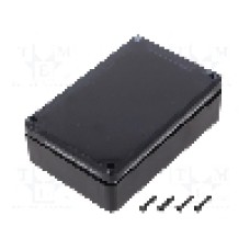 Carcasa ABS, 80mmx120mmx36mm, MASZCZYK - KM-76BKTRS