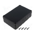 Carcasa ABS, 80mmx120mmx36mm, IP55, MASZCZYK - KM-76Z-U/BK